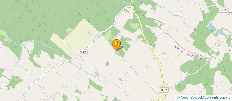 localisation de l'entreprise MONSIEUR JOSE GONTIER  LACOUGOTTE-CADOUL