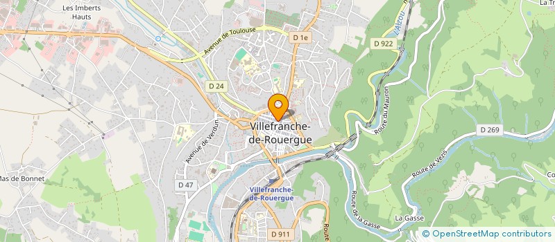 localisation de l'entreprise MONSIEUR JOSE GONZALES à VILLEFRANCHE-DE-ROUERGUE