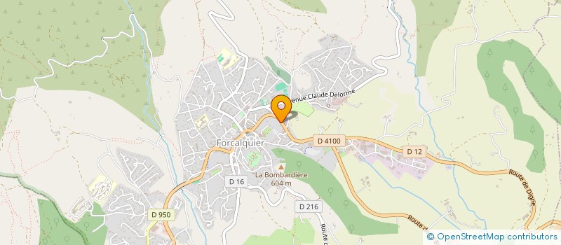 localisation de l'entreprise MONSIEUR JOSE GONZALEZ à FORCALQUIER