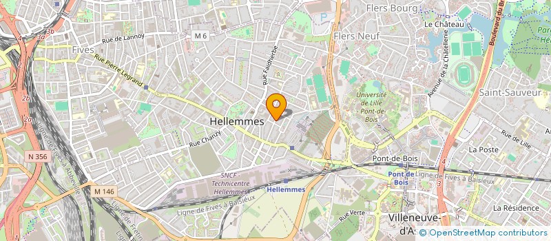 localisation de l'entreprise MONSIEUR JOSE GUERREIRO DOS ANJOS  LILLE