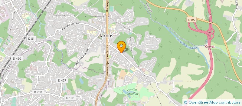 localisation de l'entreprise MONSIEUR JOSE GUERRERO  TARNOS