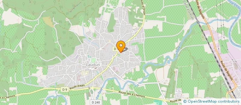 localisation de l'entreprise MONSIEUR JOSE GUILLARD  LAUDUN L'ARDOISE