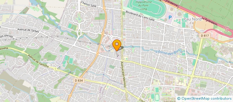 localisation de l'entreprise MONSIEUR JOSE GUIMARAES à LONS