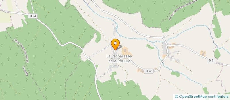 localisation de l'entreprise MONSIEUR JOSE HENRIQUES  LA VACHERESSE-ET-LA-ROUILLIE