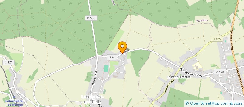 localisation de l'entreprise MONSIEUR JOSE HENRIQUES DIAS DA FONSECA  VILLERS-SOUS-SAINT-LEU