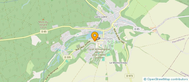 localisation de l'entreprise MONSIEUR JOSE HERNANDEZ MATEOS  PIERREFONDS