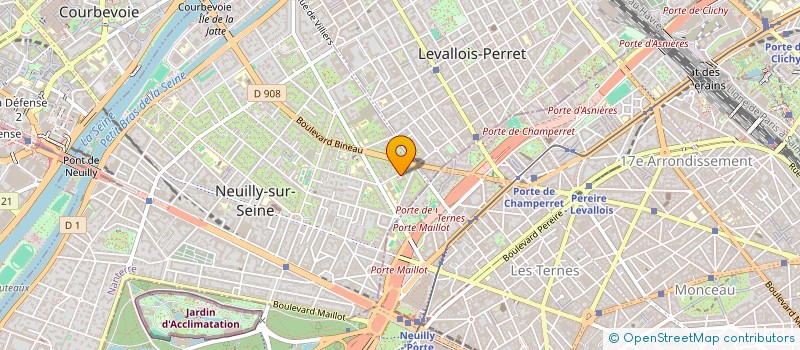 localisation de l'entreprise MONSIEUR JOSE HERNANDEZ RUIZ à NEUILLY-SUR-SEINE