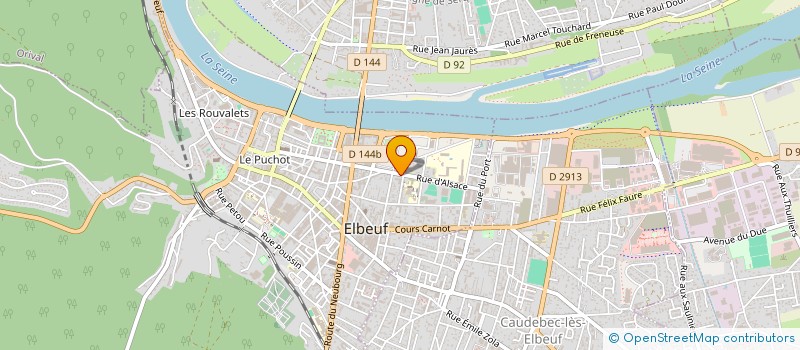 localisation de l'entreprise MONSIEUR JOSE HERRERO CORTES à ELBEUF