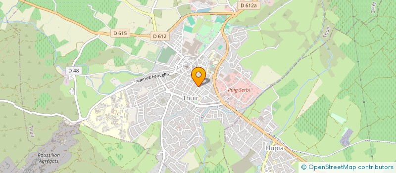 localisation de l'entreprise MONSIEUR JOSE HITA  THUIR