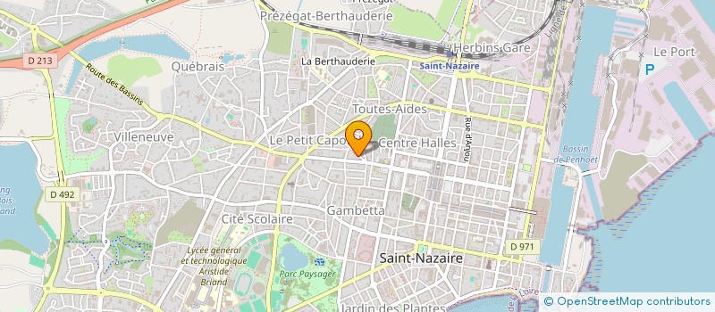localisation de l'entreprise MONSIEUR JOSE HOAREAU à SAINT-NAZAIRE