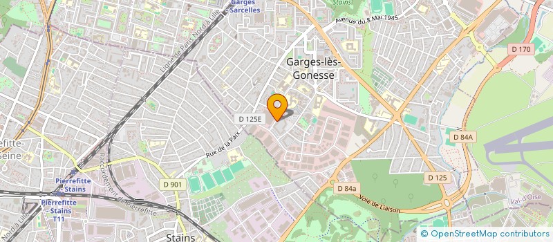localisation de l'entreprise MONSIEUR JOSE HORN à GARGES-LES-GONESSE