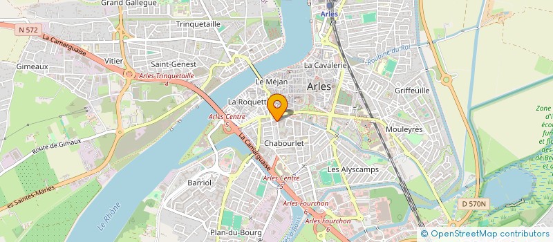 localisation de l'entreprise MONSIEUR JOSE HUDE  ARLES