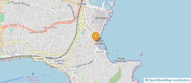 localisation de l'entreprise MONSIEUR JOSE HURTADO  ANTIBES