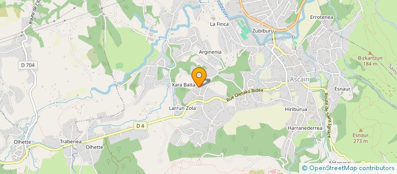 localisation de l'entreprise MONSIEUR JOSE IGLESIAS CANOTO  ASCAIN