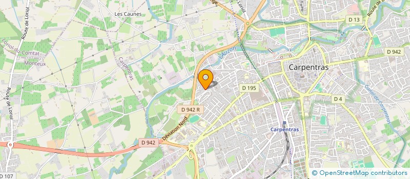 localisation de l'entreprise MONSIEUR JOSE IRLES à CARPENTRAS