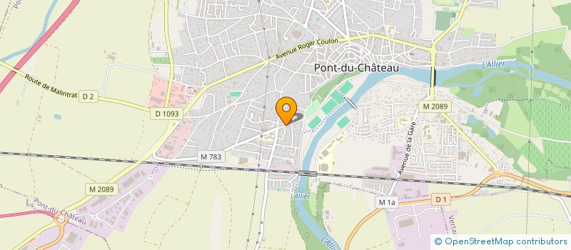 localisation de l'entreprise MONSIEUR JOSE ISABEL JACOB  PONT-DU-CHATEAU