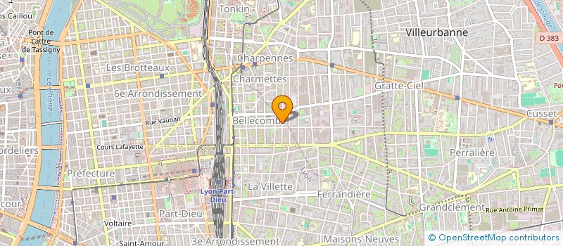 localisation de l'entreprise MONSIEUR JOSE ISMAEL KOUADIO  LYON