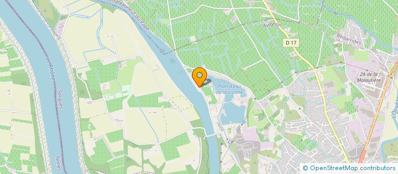 localisation de l'entreprise MONSIEUR JOSE JACQUES HENRY CUADRADO  SORGUES