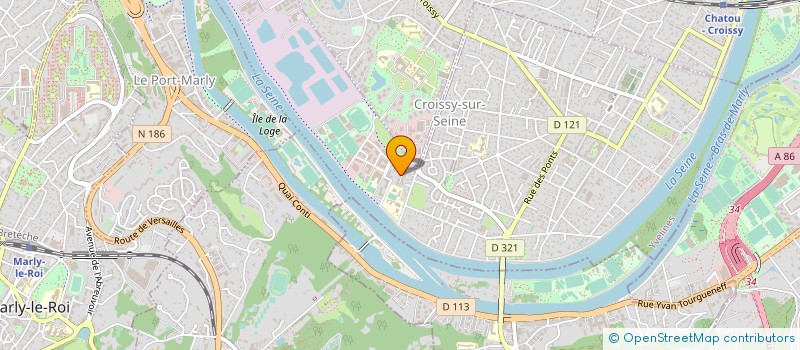 localisation de l'entreprise MONSIEUR JOSE JESUS DA SILVA à CROISSY-SUR-SEINE