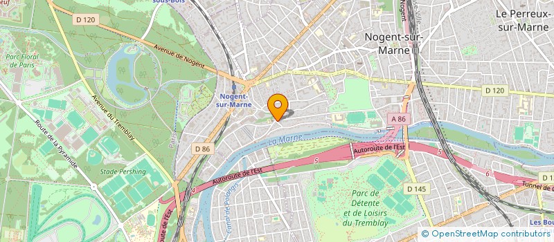 localisation de l'entreprise MONSIEUR JOSE JOAQUIM BANOL BERMUDEZ  NOGENT-SUR-MARNE