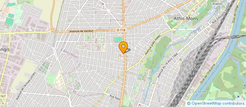 localisation de l'entreprise MONSIEUR JOSE JORDAN  ATHIS-MONS