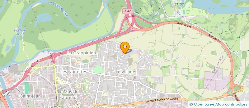 localisation de l'entreprise MONSIEUR JOSE JOSE MANUEL DA SILVA BARREIRINHO  VAULX-EN-VELIN