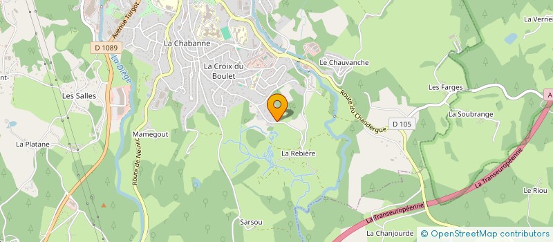 localisation de l'entreprise MONSIEUR JOSE JULIAN  USSEL