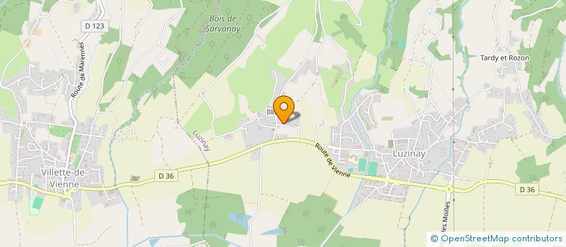 localisation de l'entreprise MONSIEUR JOSE JURADO  LUZINAY