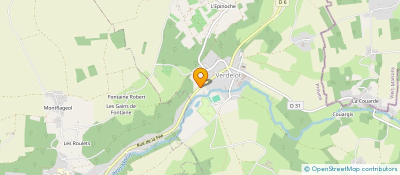 localisation de l'entreprise MONSIEUR JOSE KALICKI  VERDELOT