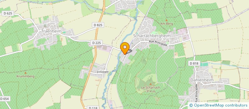 localisation de l'entreprise MONSIEUR JOSE KRIEGER  CRASTATT