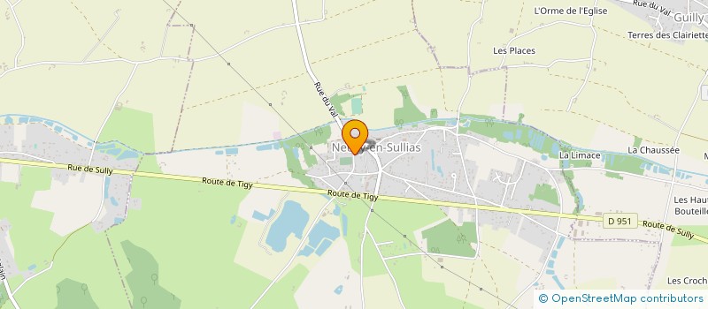 localisation de l'entreprise MONSIEUR JOSE LABBE à NEUVY-EN-SULLIAS