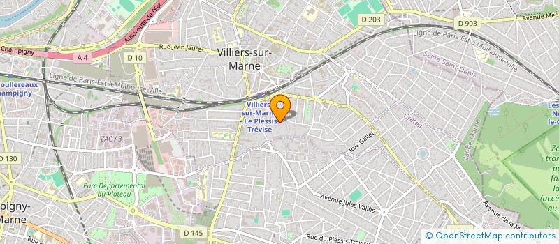 localisation de l'entreprise MONSIEUR JOSE LAGET à VILLIERS-SUR-MARNE