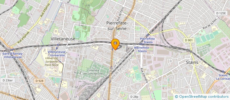 localisation de l'entreprise MONSIEUR JOSE LAGOCA à PIERREFITTE-SUR-SEINE