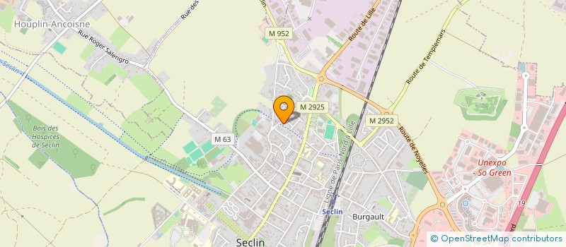 localisation de l'entreprise MONSIEUR JOSE LAMOTTE  SECLIN