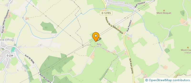 localisation de l'entreprise MONSIEUR JOSE LANNOO  RETY