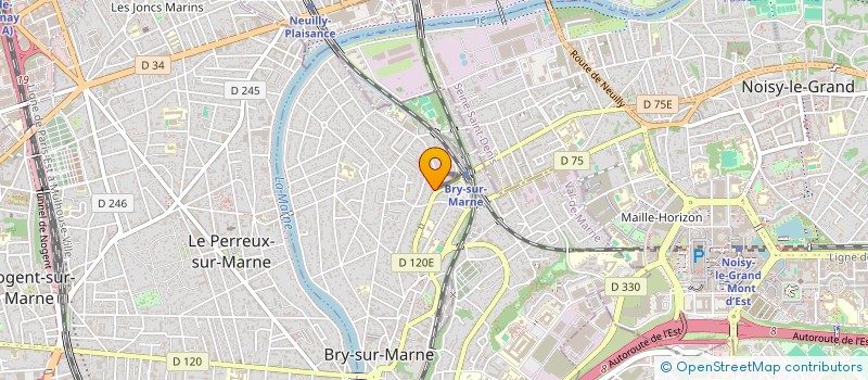 localisation de l'entreprise MONSIEUR JOSE LEAL  BRY-SUR-MARNE