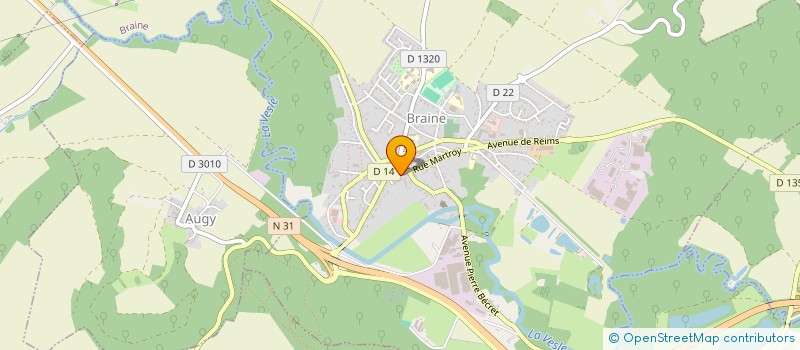 localisation de l'entreprise MONSIEUR JOSE LEAU  BRAINE