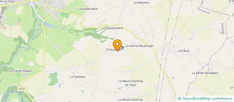 localisation de l'entreprise MONSIEUR JOSE LEFEVRE  HAMBYE