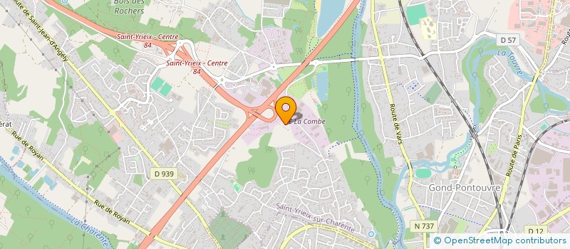 localisation de l'entreprise MONSIEUR JOSE LEFLEUR  SAINT-YRIEIX-SUR-CHARENTE