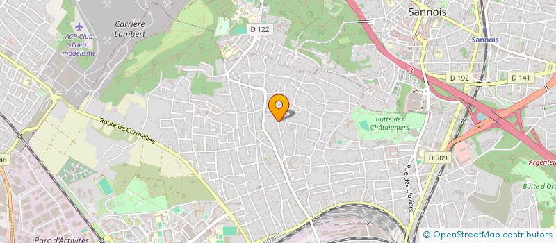 localisation de l'entreprise MONSIEUR JOSE LEITE FERREIRA  ARGENTEUIL