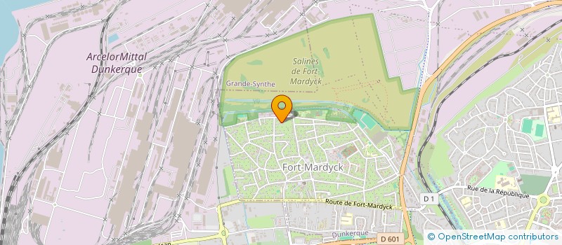localisation de l'entreprise MONSIEUR JOSE LEROY à DUNKERQUE