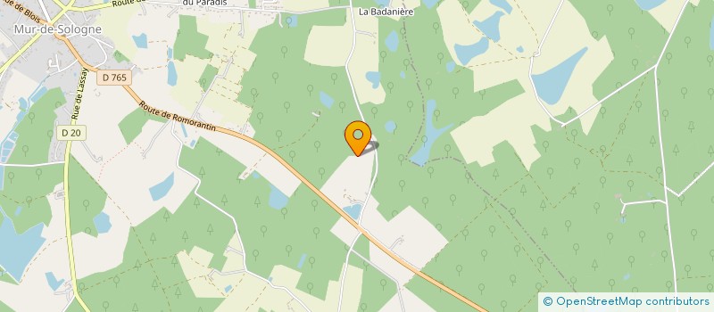 localisation de l'entreprise MONSIEUR JOSE LESERRE  MUR-DE-SOLOGNE