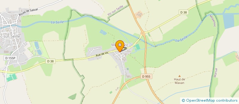 localisation de l'entreprise MONSIEUR JOSE LIMA  MOYENVIC