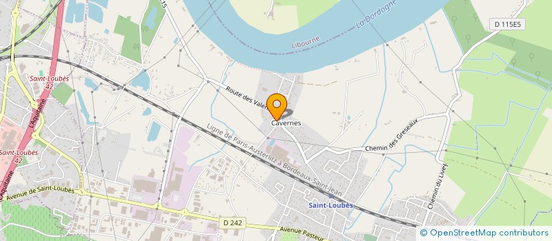 localisation de l'entreprise MONSIEUR JOSE LOECHES à SAINT-LOUBES