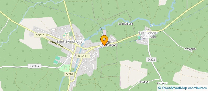 localisation de l'entreprise MONSIEUR JOSE LOPES CONDE RODRIGUES REIS  SAINT-SYMPHORIEN