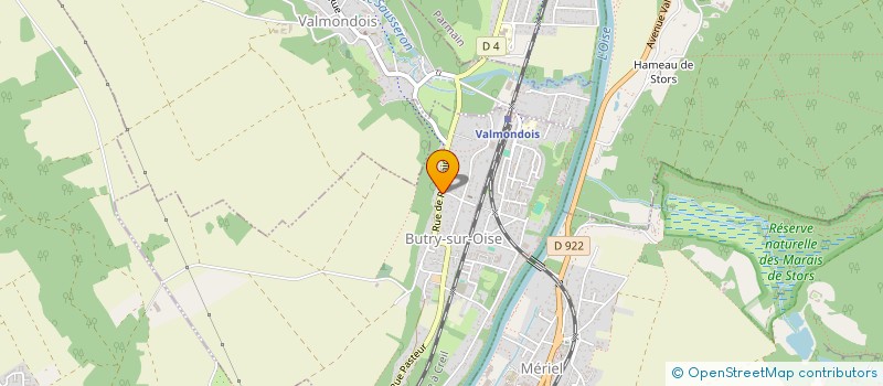 localisation de l'entreprise MONSIEUR JOSE LOPES FERNANDES  BUTRY-SUR-OISE