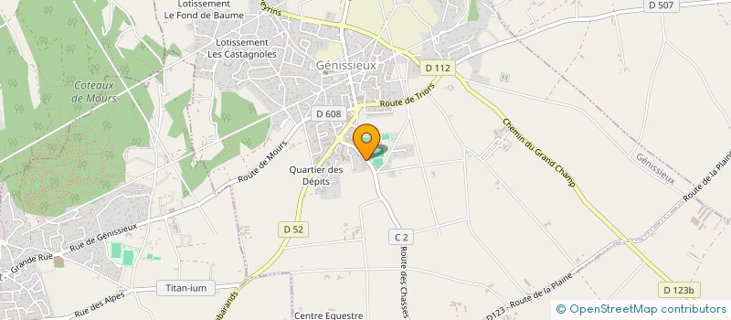 localisation de l'entreprise MONSIEUR JOSE LOPES VIEIRA  SAINT-PAUL-LES-ROMANS