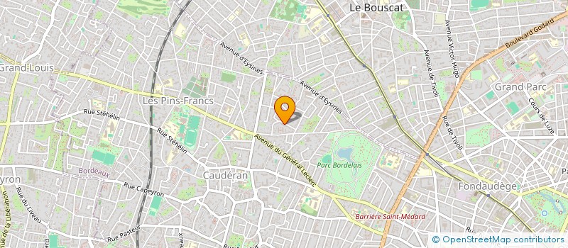 localisation de l'entreprise MONSIEUR JOSE LOPEZ  BORDEAUX