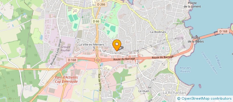 localisation de l'entreprise MONSIEUR JOSE LOUBATIERE  LA RICHARDAIS