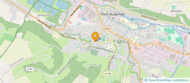 localisation de l'entreprise MONSIEUR JOSE LOUIS  PONT-AUDEMER